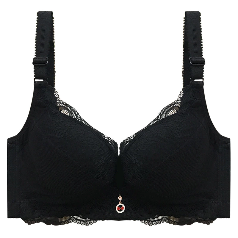 FallSweet Padded Push Up Lace Bras for Women Underwire Bras Comfort Floral
