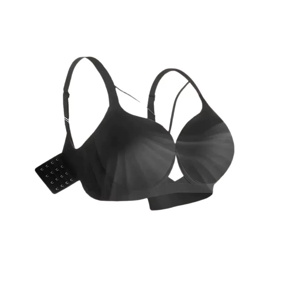 Large-sized Amazon seamless lingerie women\'s support and gathering bra bra